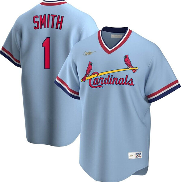 Men's St.Louis Cardinals ACTIVE PLAYER Custom Light Blue Stitched Baseball Jersey